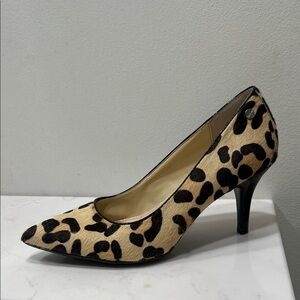 Calvin Klein Leopard Print Heels